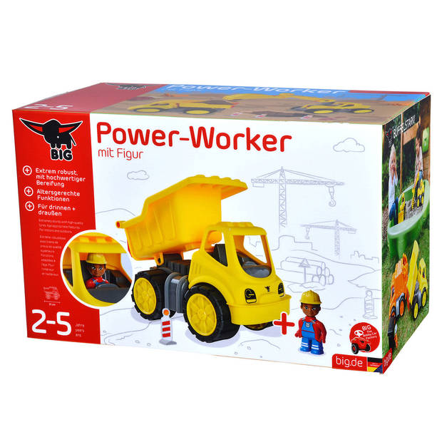 Simba Power-Worker Kiepwagen + Figuur