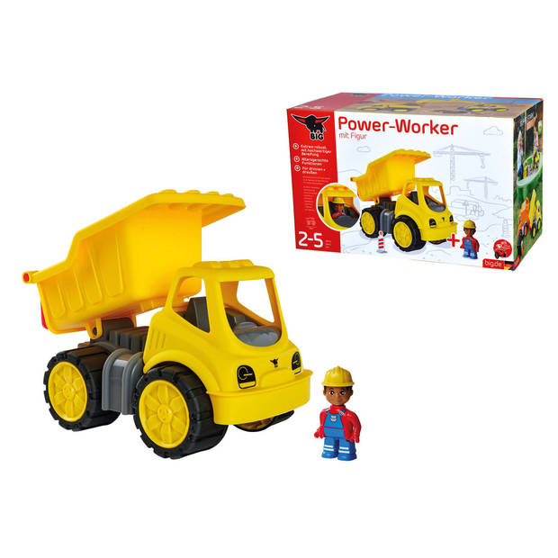 Simba Power-Worker Kiepwagen + Figuur