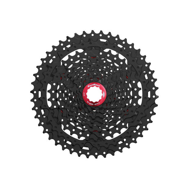 Sunrace Cassette mtb csmx3 11-42 10 speed zwart