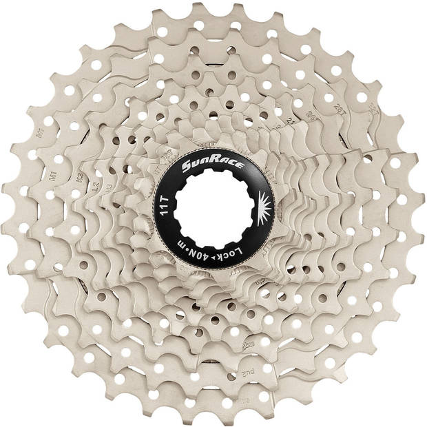 Shimano Csrs3 cassette 11 speed 11-28t. zilver metallic in box