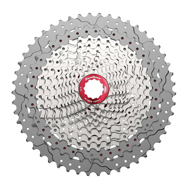 Sunrace Cassette 11V 11-51 CSMX80 metallic silver