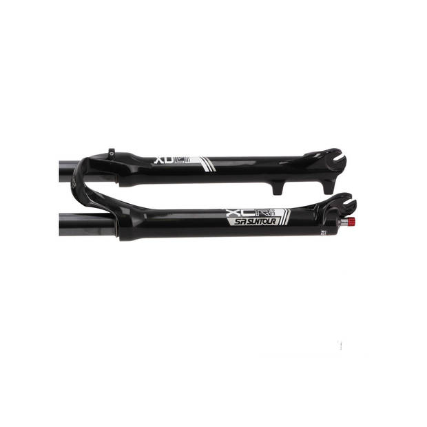 SrSuntour Suntour xcr32-air voorvork 27,5" 1 1/8 lor qr 100mm zwart