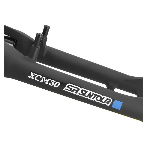 SrSuntour Suntour xcm v-brake/disc hlo 26" 1-1/8" 100mm mat zwart