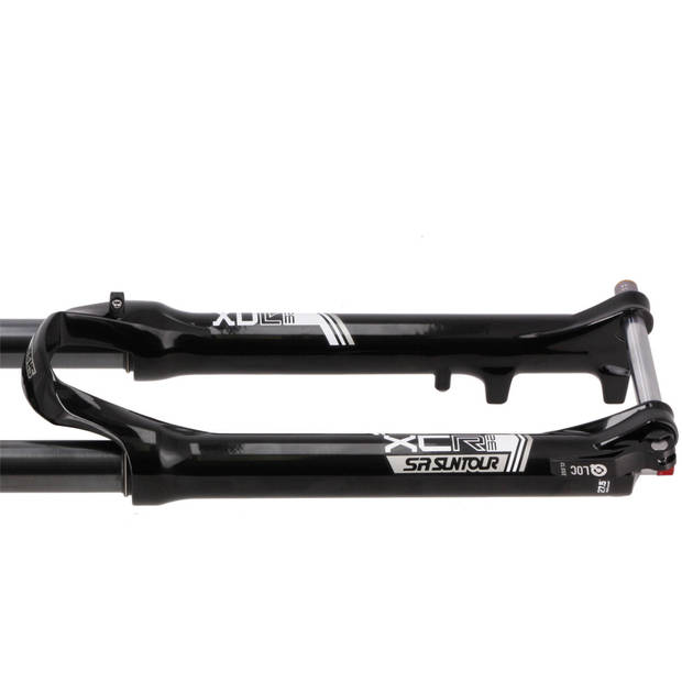 SrSuntour Suntour xcr32-air voorvork 27,5" lor qr tapered 100mm zwart