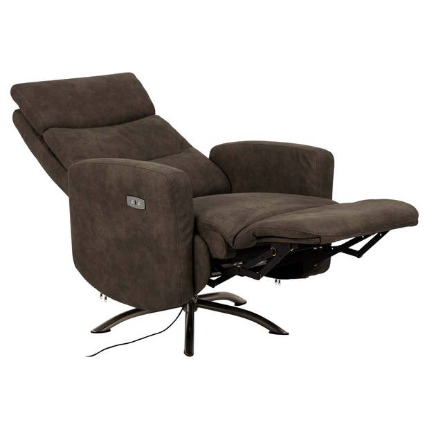 Kerames fauteuil recliner grijs.