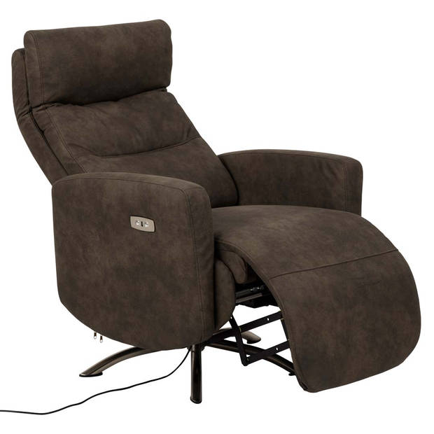 Kerames fauteuil recliner grijs.