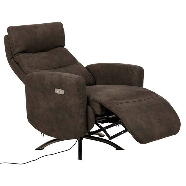 Kerames fauteuil recliner grijs.