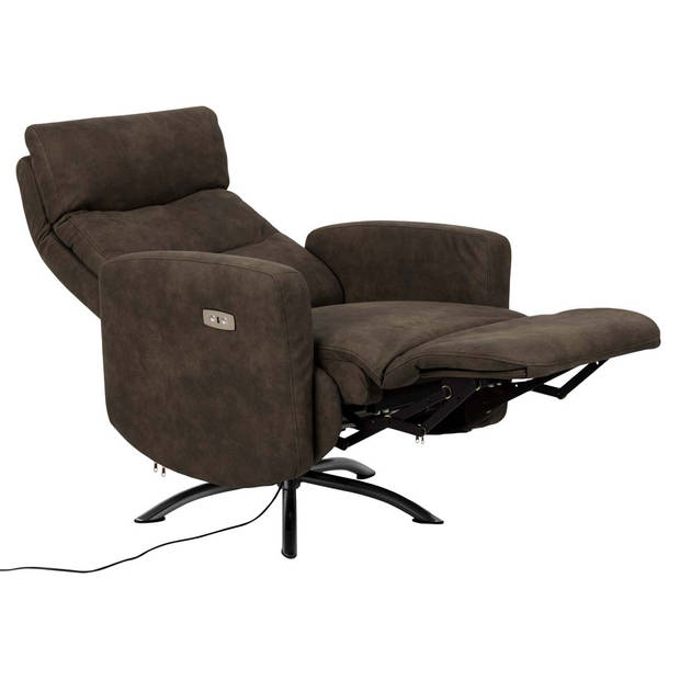 Kerames fauteuil recliner grijs.