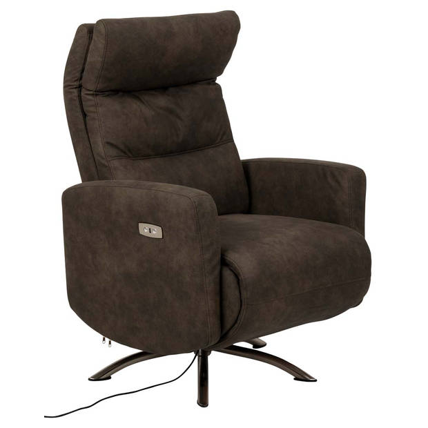 Kerames fauteuil recliner grijs.