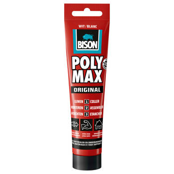 Bison - Poly Max Original Wit Hangtube 165 g