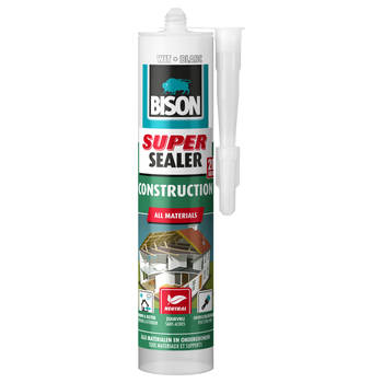 Bison - Super Sealer Construction Koker Wit 290 ml