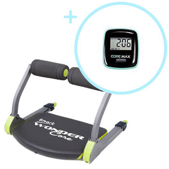 Wonder Core Smart Buikspier trainer met Fitness monitor