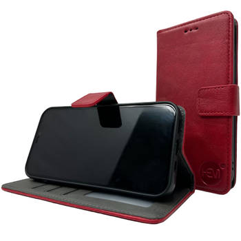 HEM Stylish Book Case (geschikt voor 15 Pro Max) iPhone 15 Pro Max hoesje met 3 pasjesuitsnedes + fotovakje -