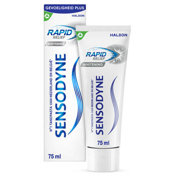 Sensodyne Rapid Relief Whitening Tandpasta voor gevoelige tanden 75ML