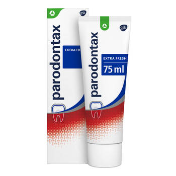 Parodontax Tandpasta Extra Fresh - dagelijkse tandpasta tegen bloedend tandvlees 75ML