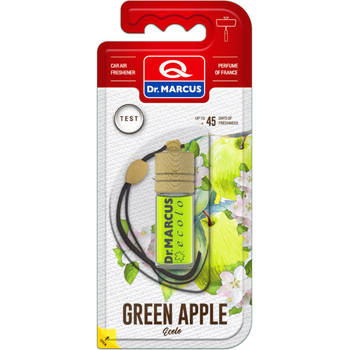 Dr. Marcus Ecolo Green Apple autogeurtje met neutrafresh technologie - Luchtverfrisser auto - 4,5 ml