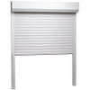 The Living Store Rolluik - Aluminium - 120 x 150 cm - Hoge windstabiliteit - Goede isolatie - Slijtvast en