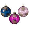 Decoris - Kerstbal glas d8 cm a3 CLXXV kerst