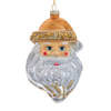 Kurt S. Adler - Ornament glas santa hoofd l14cm