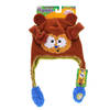 Flipeez Huggy the Monkey hat Wintermuts Bewegende kindermuts - Warme muts