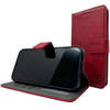 HEM Stylish Book Case geschikt voor Samsung S24 Plus hoesje met 3 pasjeshouders + fotovakje - Portemonneehoesje - Rood