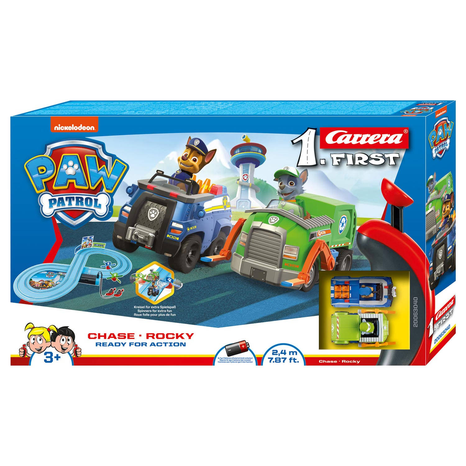 Carrera First 20063040 PAW Patrol Ready for Action Startset