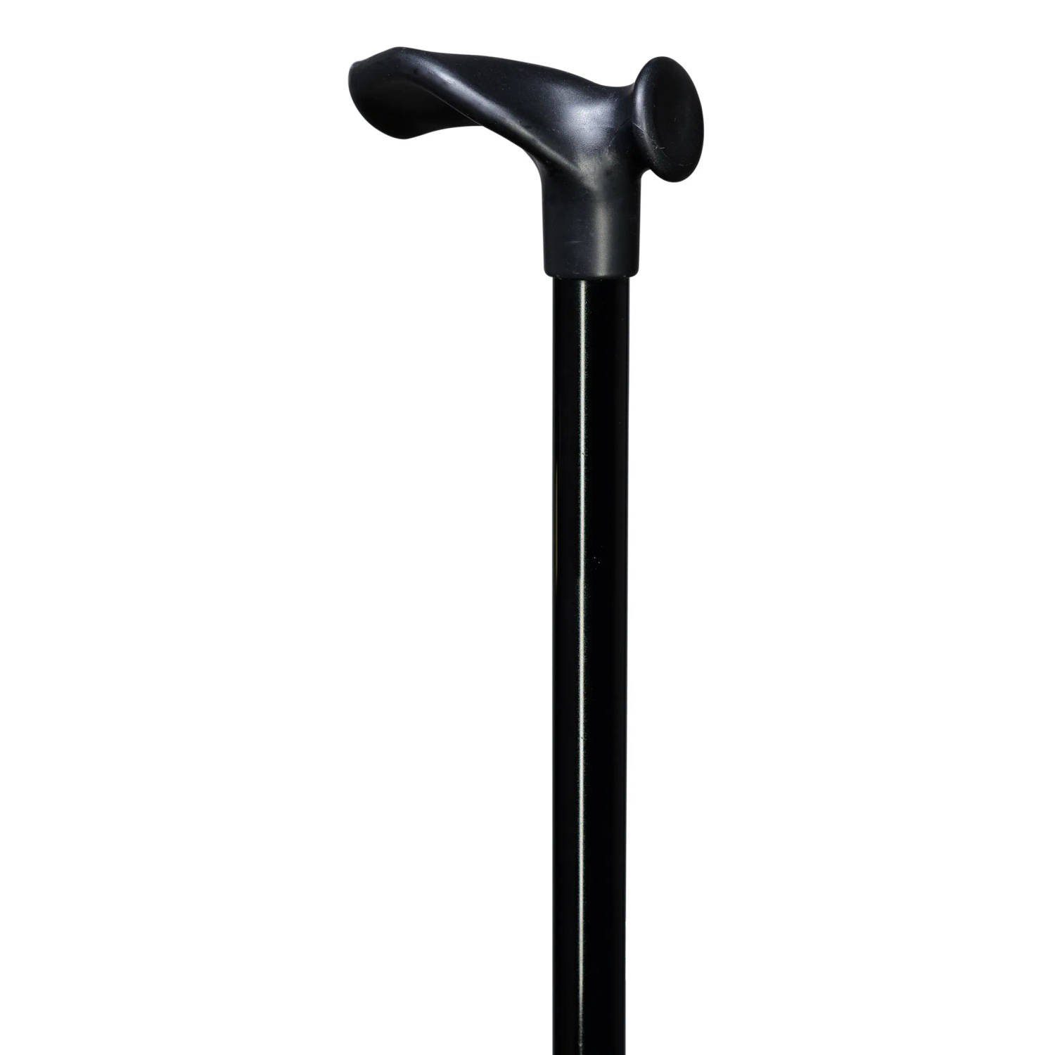 Gastrock - Ergonomische wandelstok - Aluminium - Verstelbaar - Relax-grip - Linkshandig - Zwart - Wandelstokken - Voor heren en dames - Lengte 76 - 99 cm
