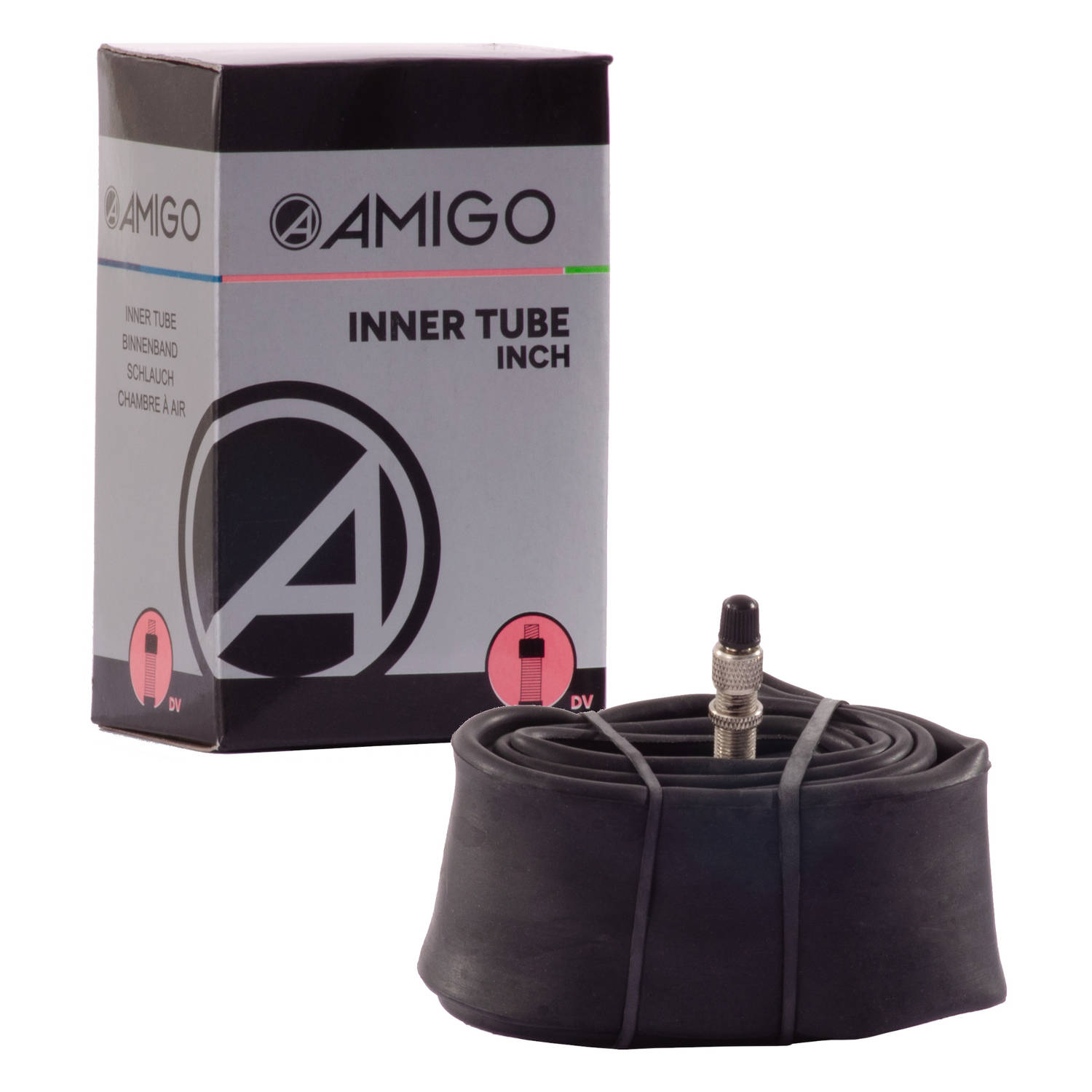 AMIGO binnenband 16 x 2.00 & 16 x 2.125 (47-57-305) DV 40 mm