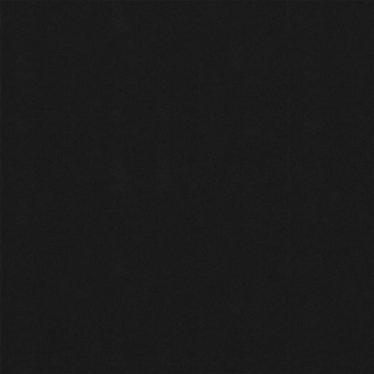 The Living Store Balkonscherm 120x300 cm oxford stof zwart - Parasol