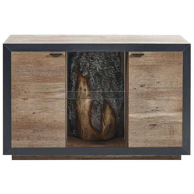 Beliani MARANA - Sideboard-Lichte houtkleur-MDF