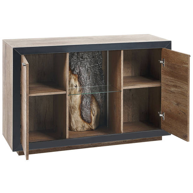 Beliani MARANA - Sideboard-Lichte houtkleur-MDF