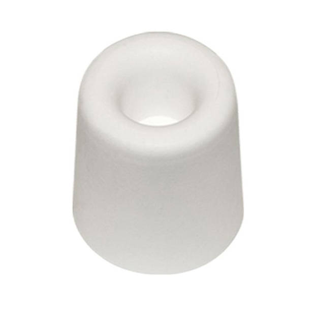 QlinQ Deurbuffer - deurstopper - wit - rubber - 35 x 30 mm - Deurstoppers