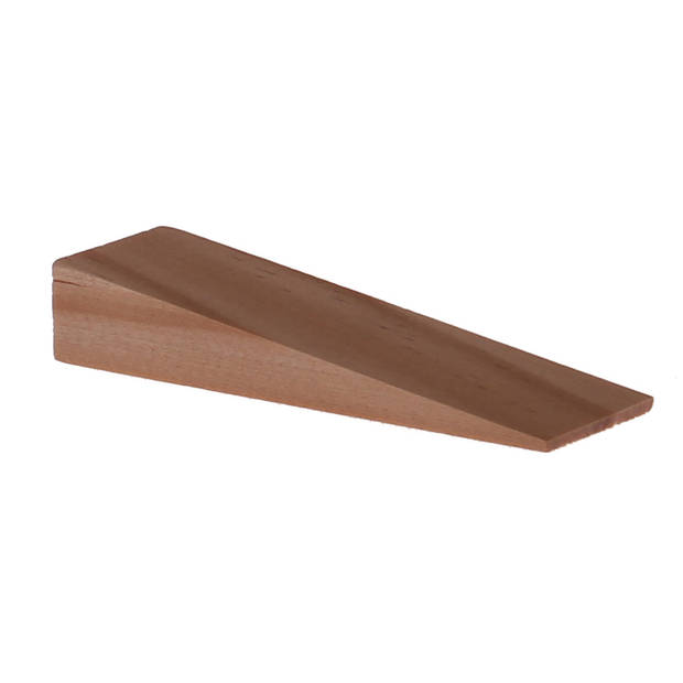 Deltafix Deurwig - hout - 7 x 1,2 cm - deurstopper - Deurstoppers