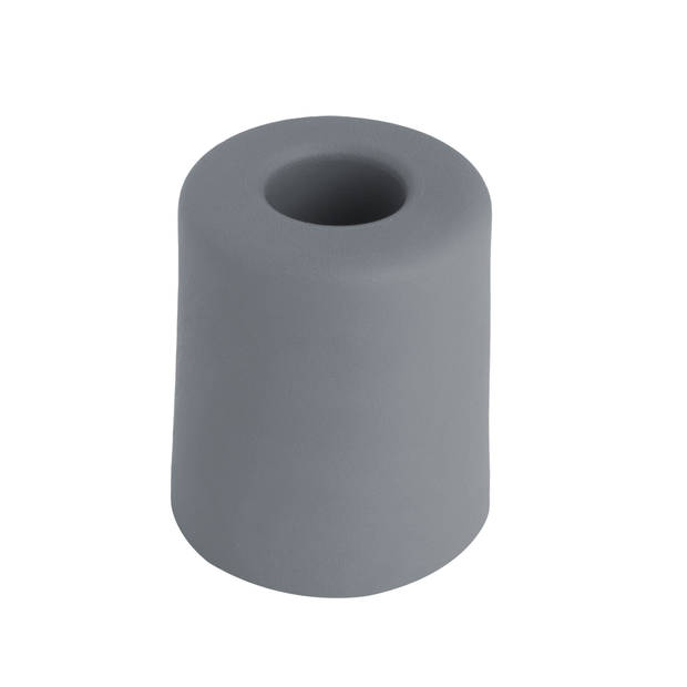 Deltafix Deurbuffer - deurstopper - grijs - rubber - 35 x 30 mm - Deurstoppers