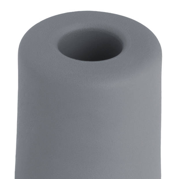 Deltafix Deurbuffer - deurstopper - grijs - rubber - 35 x 30 mm - Deurstoppers