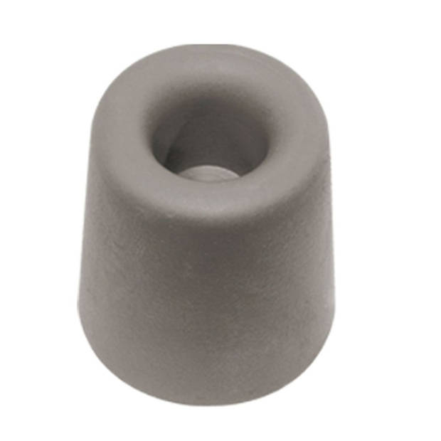 QlinQ Deurbuffer - 2x - deurstopper - grijs - rubber - 30 x 25 mm - Deurstoppers