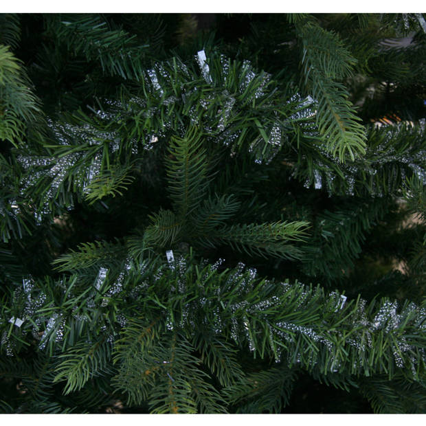 Kerstslinger - groen - 270 cm - lametta/tinsel - folie slinger - Kerstslingers