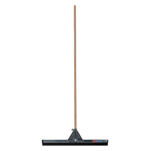 Talen Tools Vloer/douche trekker - rubber 55 cm - houten steel 130 cm - Vloerwissers