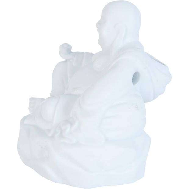 Geurbrander - Aroma Brander - Happy Boeddha - Keramiek - 12 x 11 x 12 cm