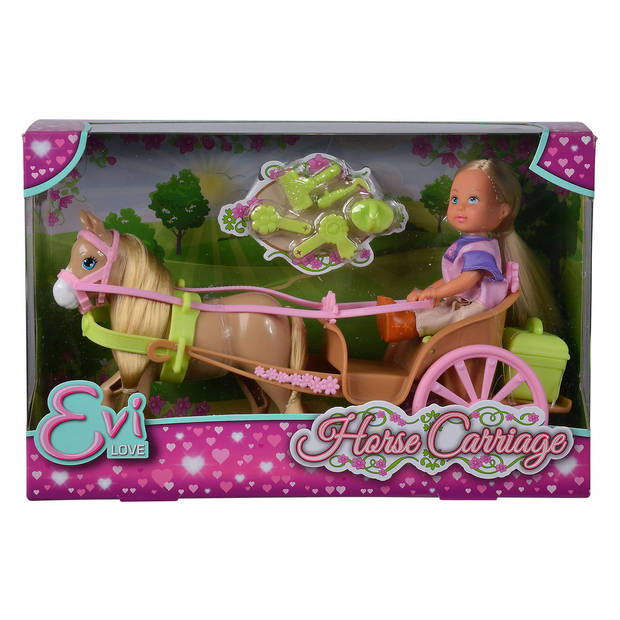 Babypop Simba Evi Love Horse Carriage