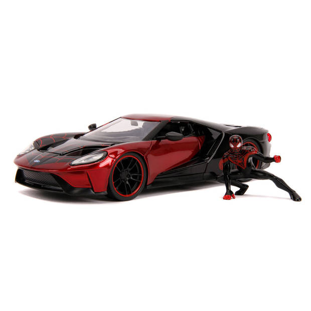 Jada Toys Jada Miles Morales met 2017 Ford GT Auto 1:24