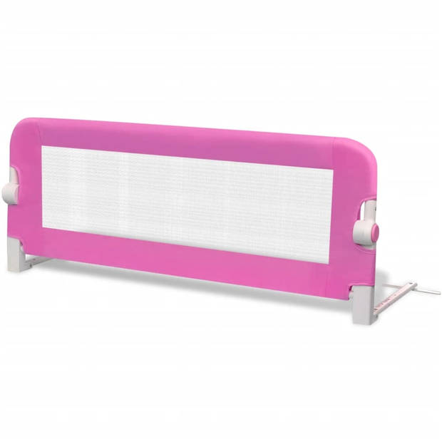 The Living Store Kinderbedhekjes 2 st 102x42 cm roze The Living Store