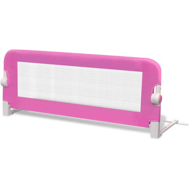 The Living Store Kinderbedhekjes 2 st 102x42 cm roze The Living Store