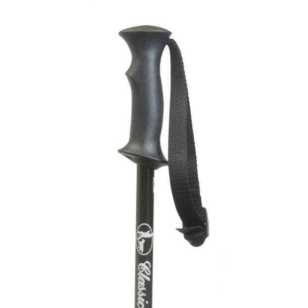 Classic Canes Trekkingstok - Zwart - Aluminium - Verstelbaar - Lengte 70 - 145 cm