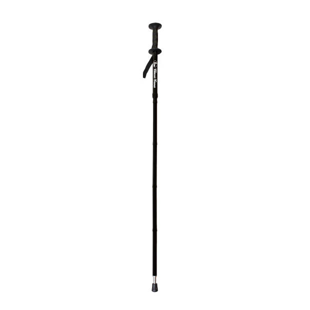 Classic Canes Trekkingstok opvouwbaar - Zwart - Aluminium - Verstelbaar - Lengte 115 - 125 cm
