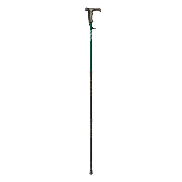 Classic Canes Trekkingstok - Groen - Aluminium - Verstelbaar - Lengte 80 - 156 cm