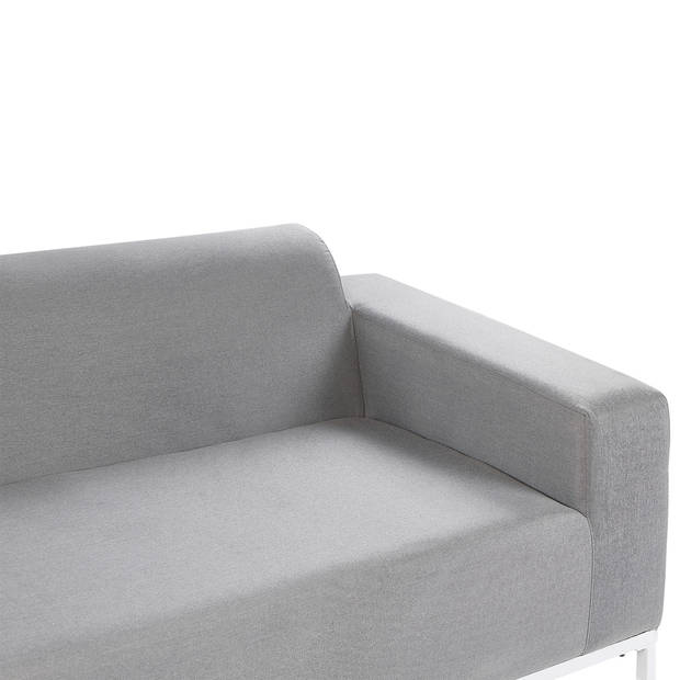 Beliani ROVIGO - Tuinsofa-Grijs-Polyester