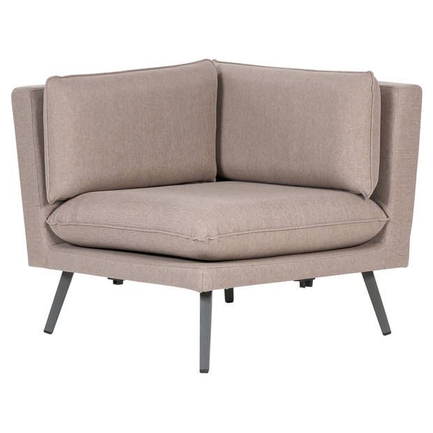 Beliani LORETELLO - Tuinsofa-Beige-Polyester