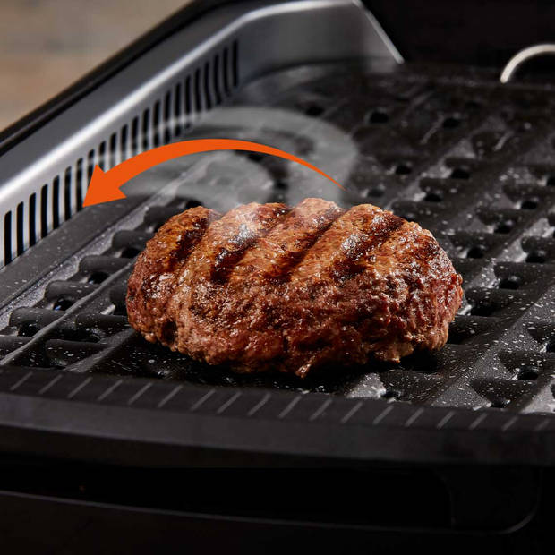 PowerXL Smokeless Grill- Elektrische Grill - Rookloos & geurloos grillplezier - met grillplaat & aromafunctie