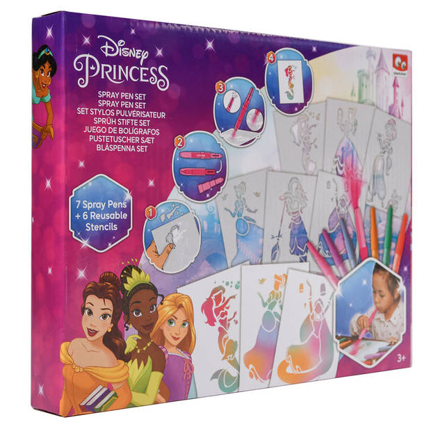 Princess Spray Pennen Set - Blaas pennen